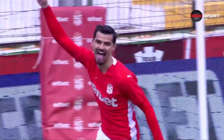 ЦСКА 1948 - ЦСКА 1:0 /първо полувреме/