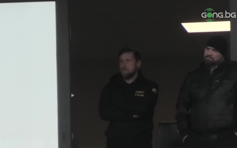 Президентът на Ботев Пловдив - Антон Зингаревич, бе заснет на