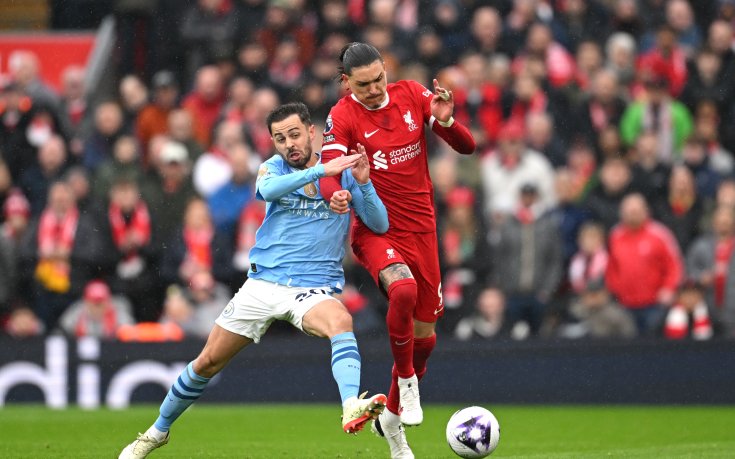 Зрелището между Ливърпул и Манчестър Сити завърши без победител