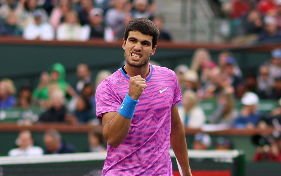 Поставените под номер 2 и номер 4 Карлос Алкарас и