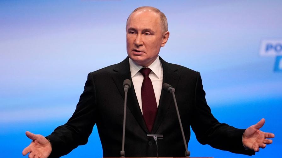 <p>&bdquo;Заедно ще победим&ldquo;: Путин положи клетва като президент</p>