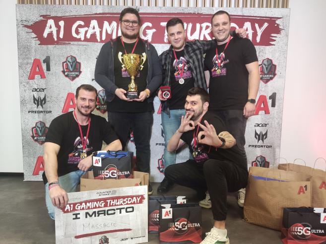  Победителите в A1 Gaming Thursday с част от премиите 