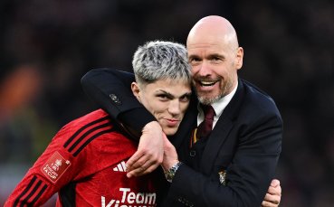 Тен Хаг: Гарначо има потенциал да бъде играч от световна класа