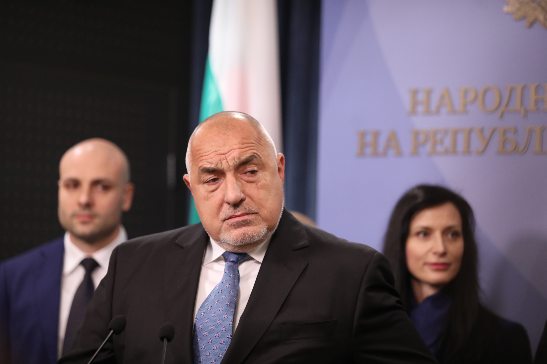 <p>ГЕРБ с извънреден брифинг в НС</p>