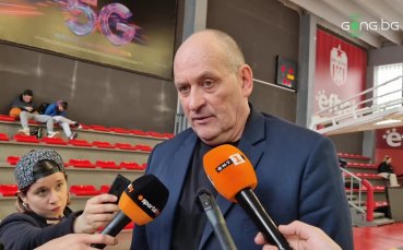 Треньорът на ЦСКА Росен Барчовски говори след загубата със 78 82