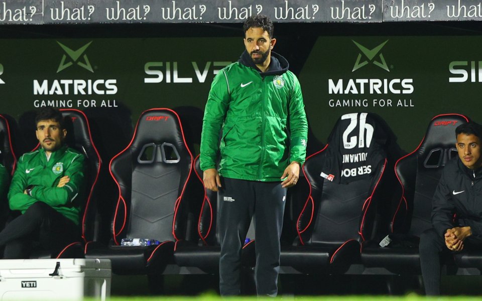 Предводителят на Спортинг Лисабон - Рубен Аморим, за първи път