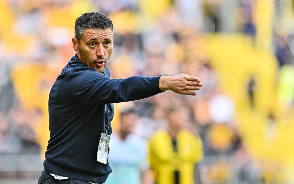 Наставникът на Ботев Пловдив – Душан Керкез, говори след на