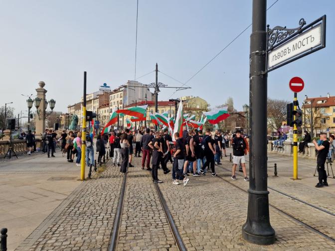 Протест под наслов Вън мигрантите от България се проведе в