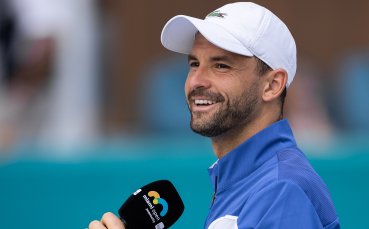 Българският тенисист Григор Димитров стартира участието си на първия за