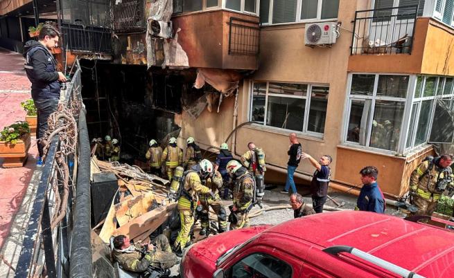 Стана ясна причината за огромния пожар в Истанбул