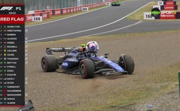 Гран При на Япония не започна добре за Уилиямс след