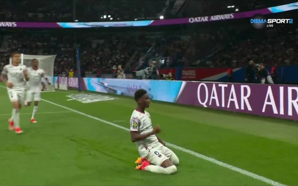 Клермон поведе изненадващо при гостуването и на ПСЖ. Истинска суматоха