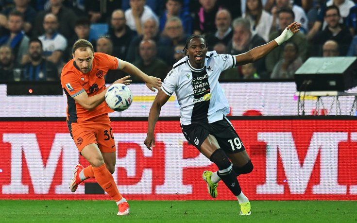 Интер сътвори късен обрат над Удинезе и е много близо до титлата