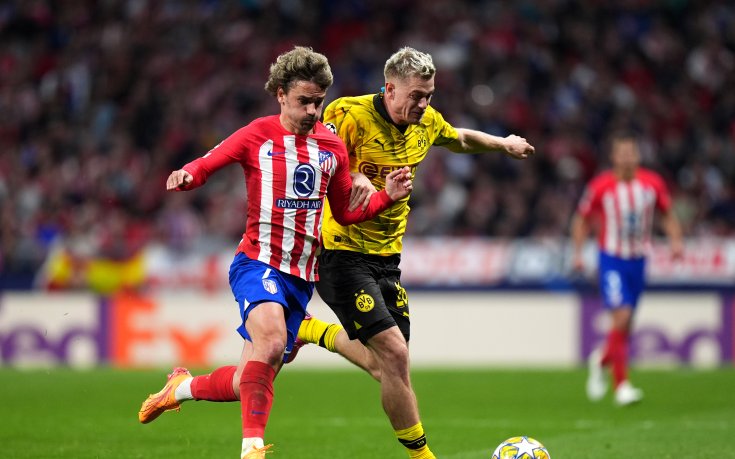 Атлетико взе страхотната първа битка с Борусия, но реваншът в Дортмунд остава отворен