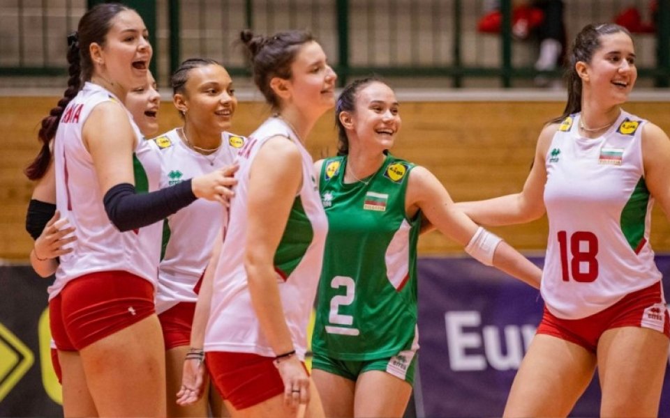 Нов успех за България в евроквалификацията по волейбол за жени под 18 години