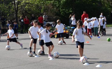 Страхотен спортен фестивал зарадва близо 150 деца от детски градини