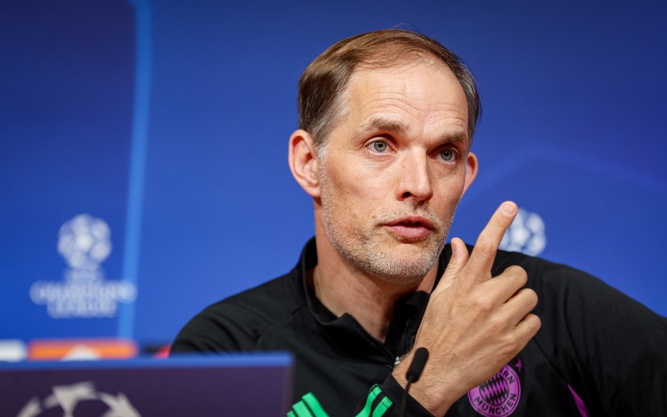Треньорът на Байерн Мюнхен Томас Тухел даде пресконференция преди утрешния