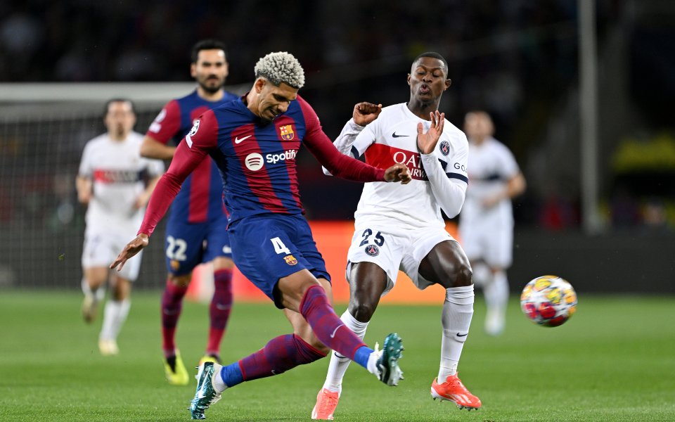 Барселона и Пари Сен Жермен играят при 1:0 в решителен четвъртфинален