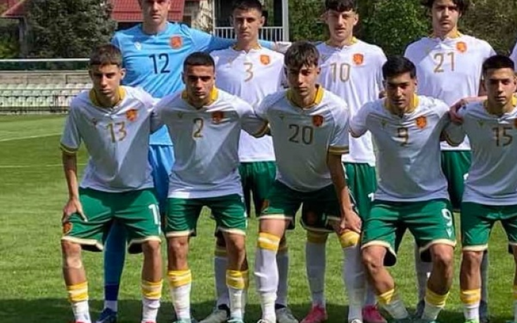 България U16 с категорична победа над Армения във втория мач от турнира на УЕФА