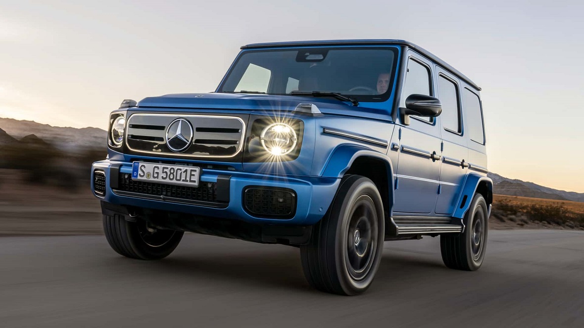 Електрическата Mercedes G-Class е с 4 мотора и колосален въртящ момент