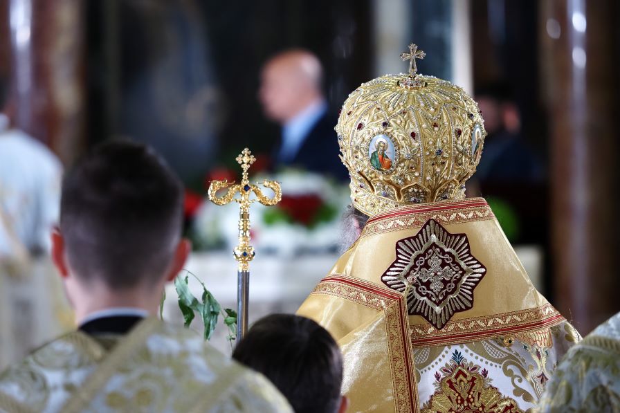 Тържествена литургия за Цветница в патриаршеската катедрала "Св. Александър Невски"