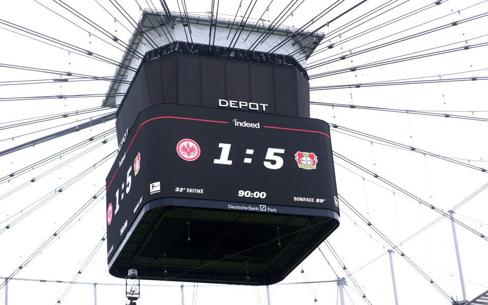 Айнтрахт Франкфурт - Байер Леверкузен, Бундеслига