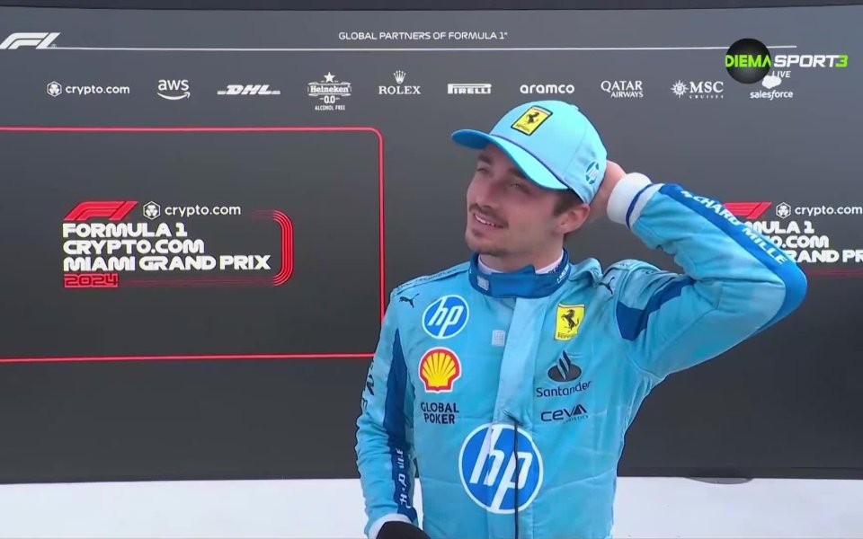 Шарл Льоклер остана трети в Гран При на Маями. Победител