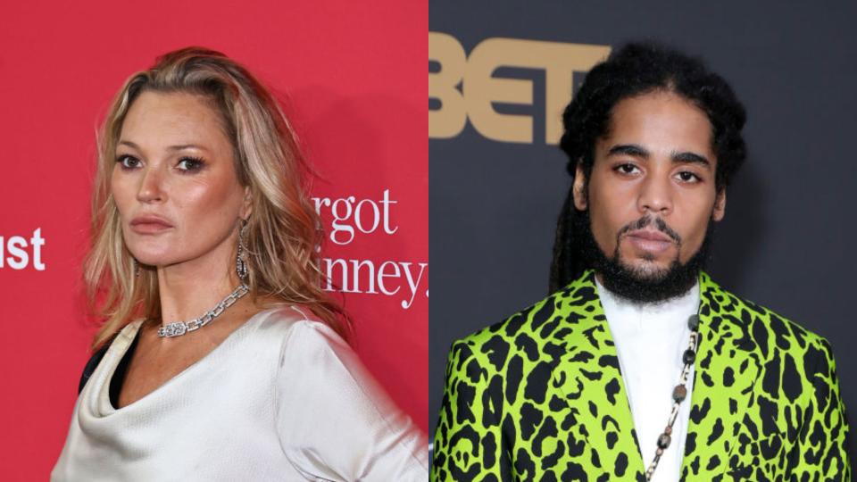 Кейт Мос бе заснета да се държи за ръце с