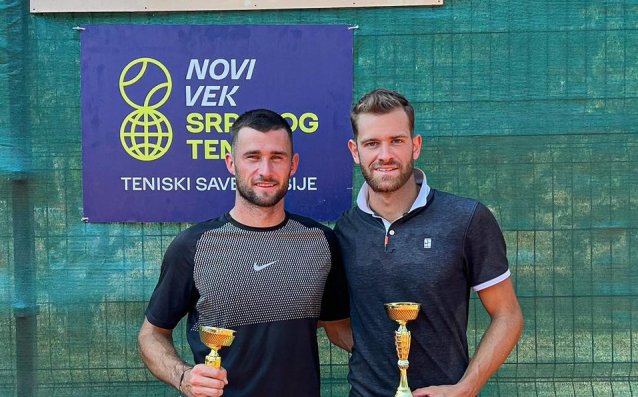 Габриел Донев и Симон-Антони Иванов загубиха финала на двойки в Сърбия