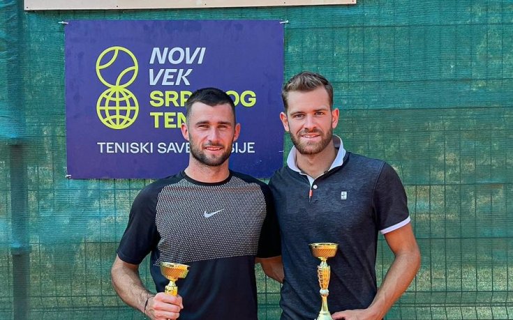 Габриел Донев и Симон-Антони Иванов загубиха финала на двойки в Сърбия