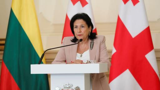 Президентът на Грузия наложи вето на закона за чуждестранните агенти