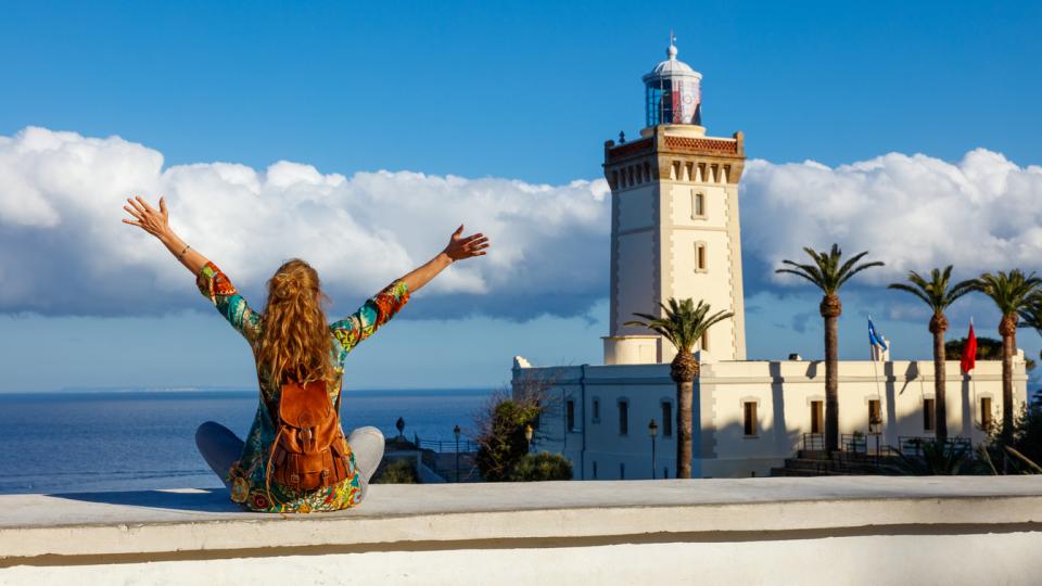 В северната част на Мароко, на бреговете на Танжер, където