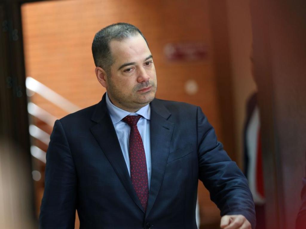 Служебният министър на вътрешните работи Калин Стоянов коментира пред журналисти