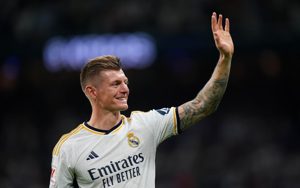 Полузащитникът на Реал Мадрид и Германия – Тони Кроос, още