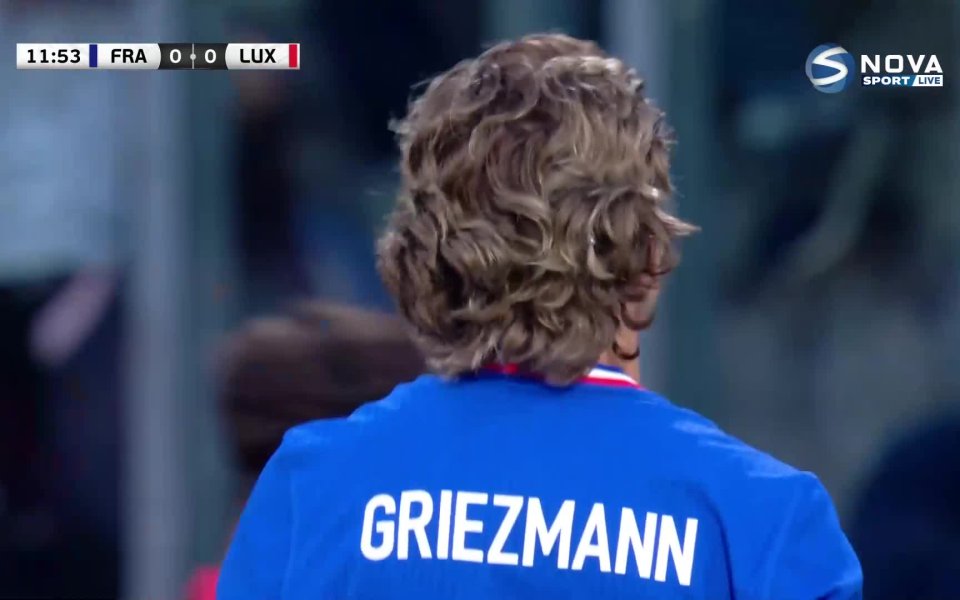 В седмата минута Мбапе даде късо към Маркюс Тюрам, но