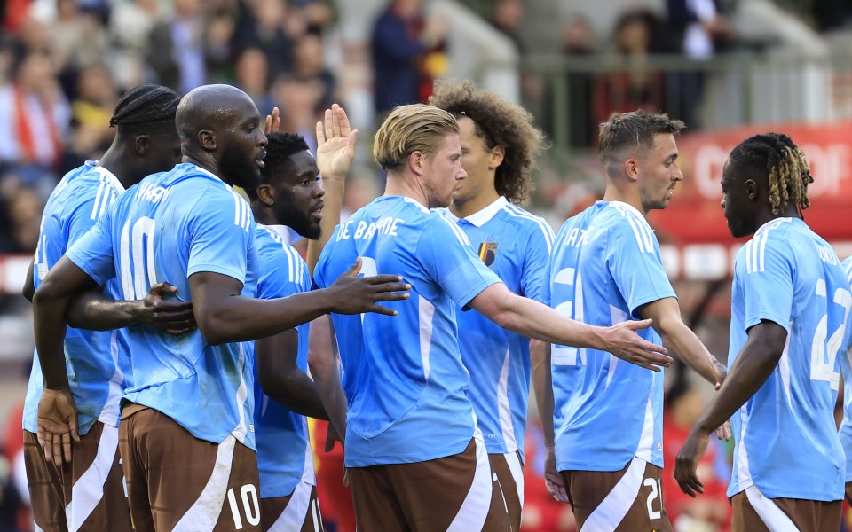 Отборът на Белгия разби с 3:0 Люксембург в последната си