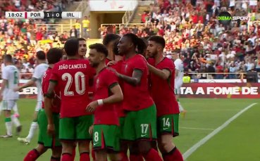 Португалия - Ирландия 1:0 /първо полувреме/