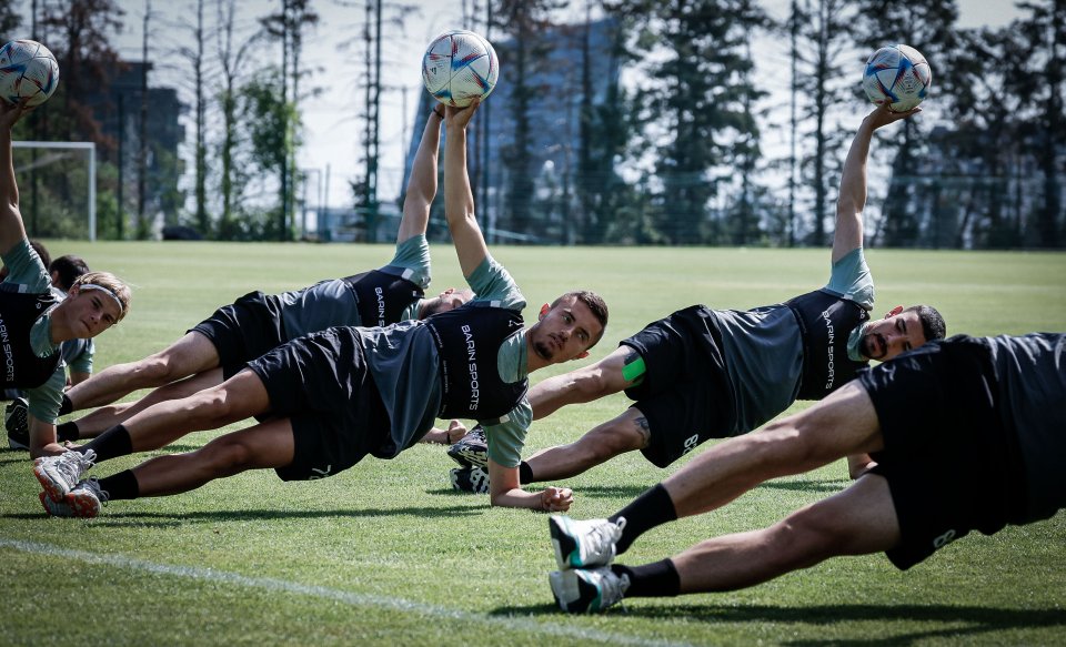 Първа тренировка на Лудогорец за сезон 2024 20251