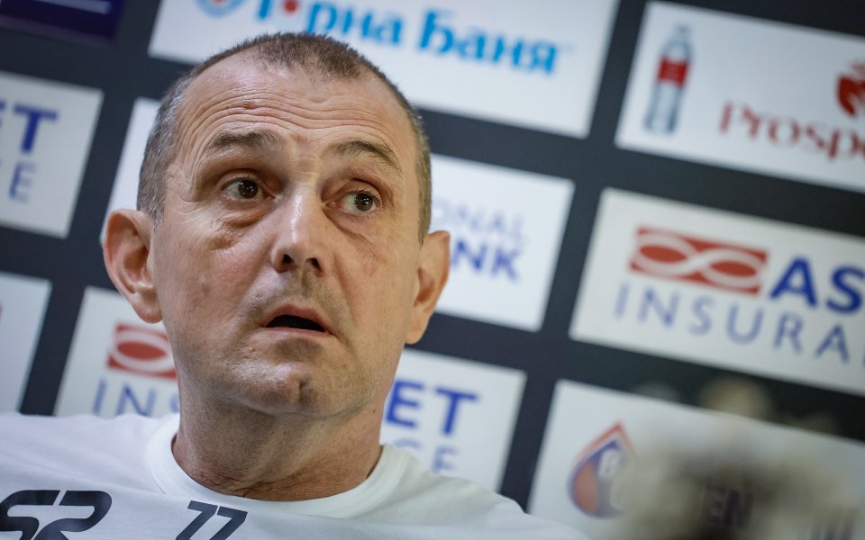 Пресконференция на Златомир Загорчич и Кирил Динчев