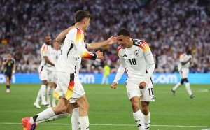 ГЛЕДАЙ НА ЖИВО: Германия - Шотландия 3:0, гол на Хавертц от дузпа