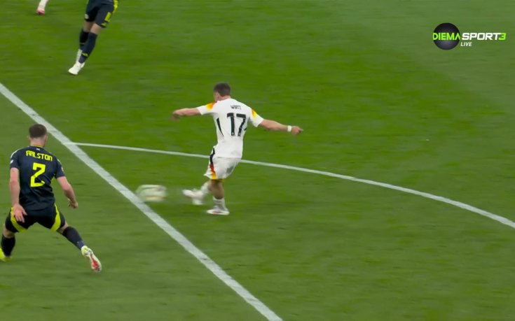 Германия - Шотландия 3:0 /първо полувреме/