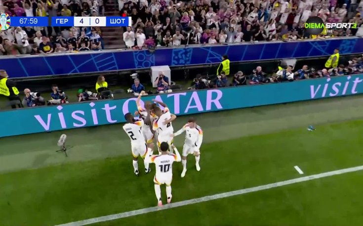 110 km/h! UEFA EURO 2024 ни показа шедьовър още на старта (видео)