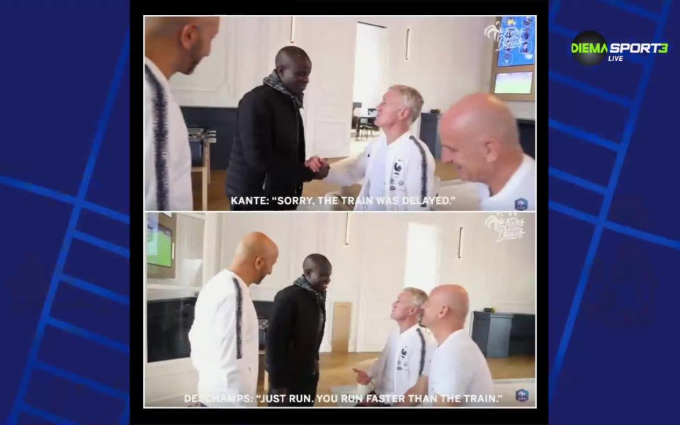 Студиото Футболфест по DIEMA SPORT винаги има време да погледне