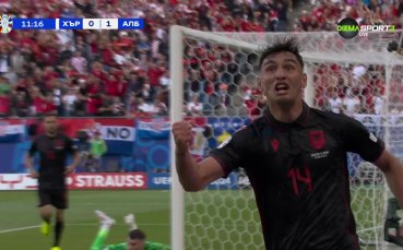 Албания поведе на Хърватия с 1 0 в мач от