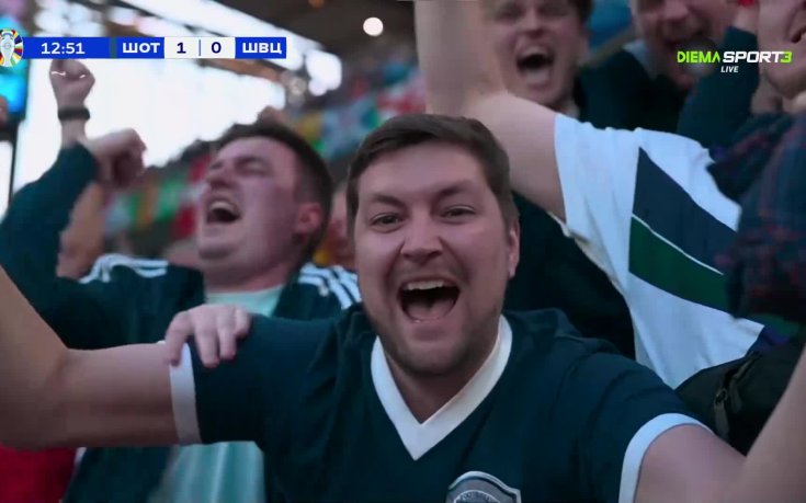 Шотландия поведе след автогол на футболист на Швейцария (видео)