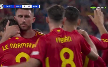Испания победи Италия с 1 0 и продължава на осминафиналите