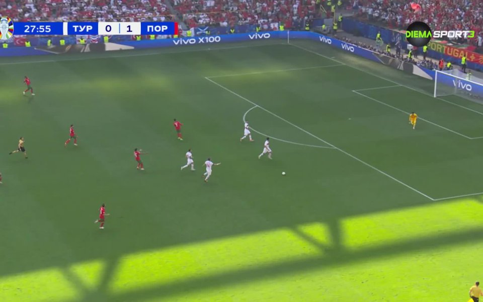 Португалия победи Турция с 3:0 в мач от група F