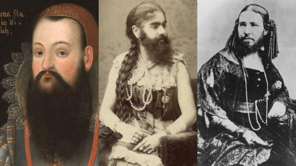 Дамите с бради са рядкост и за съжаление много от