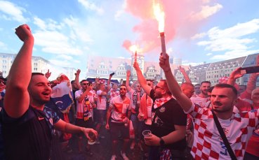 Същинска хърватска феерия се вихри из улиците на Лайпциг часове