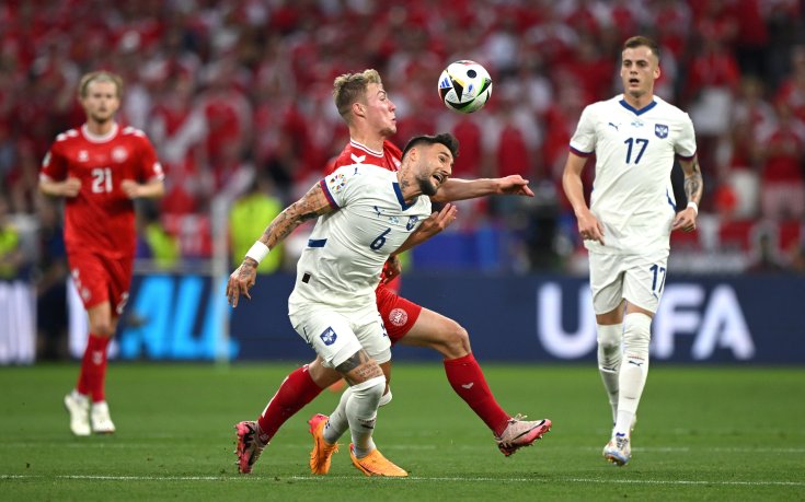 Сърбия отпадна от UEFA EURO 2024 след емоционално равенство с Дания